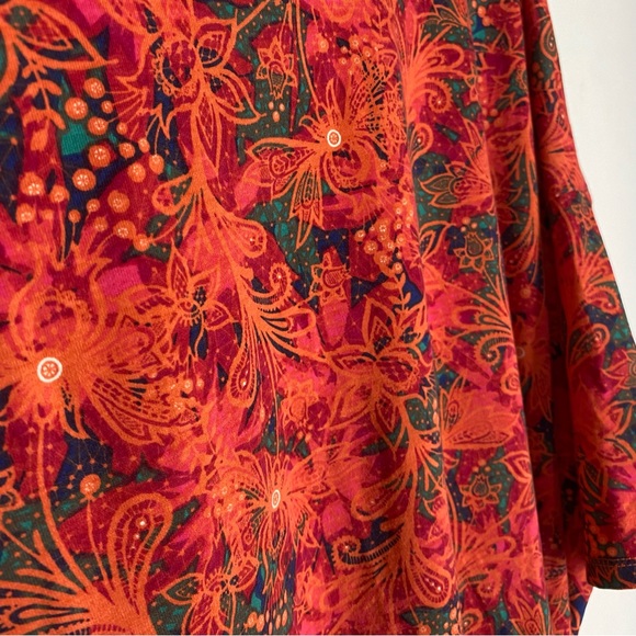 LuLaRoe floral Irma top - Picture 4 of 7